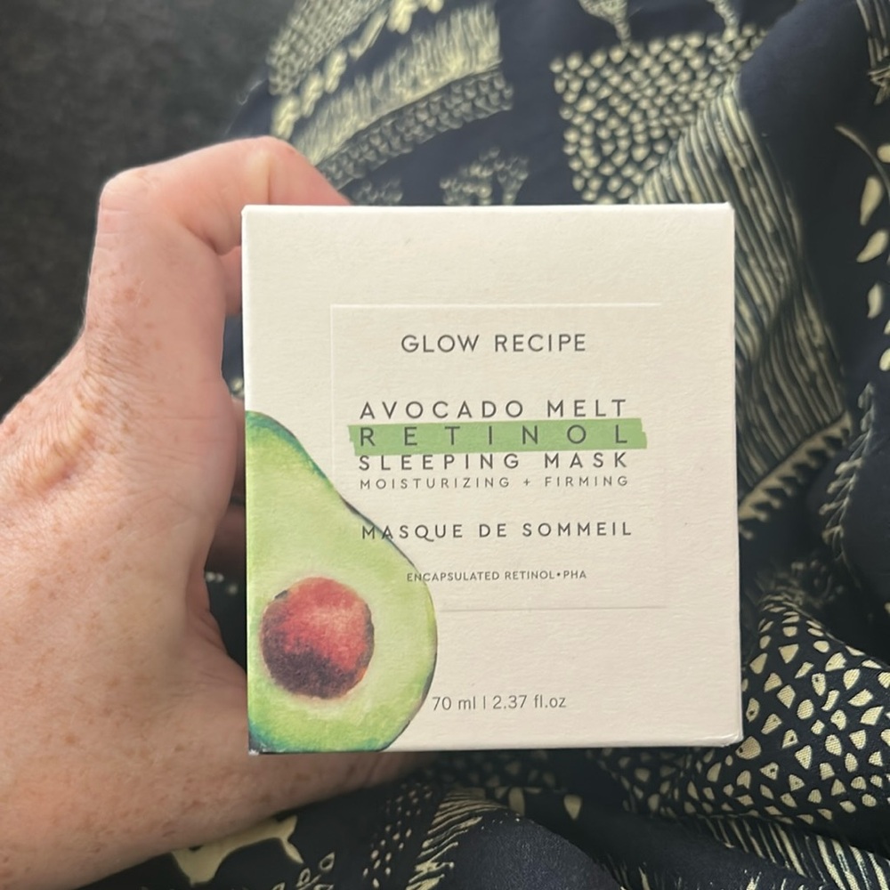 Glow Recipe avocado melt retinol sleeping mask